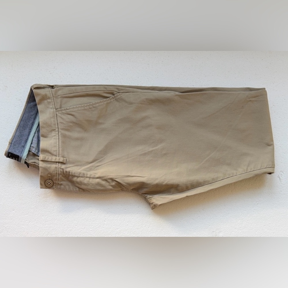 J CREW 250 FIT CHINO PANTS KHAKI 32X34 - Picture 2 of 5